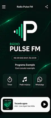BRASCAST app on smartphone